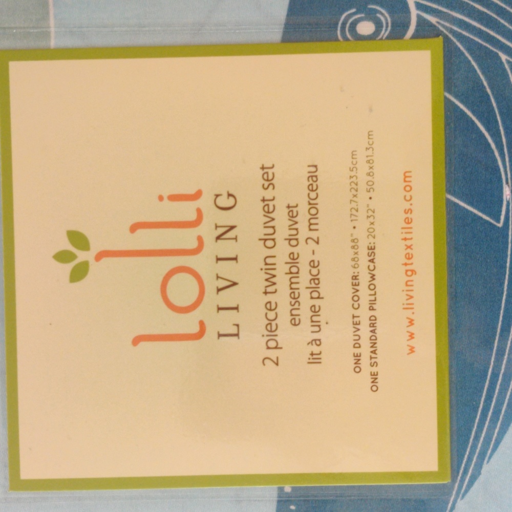 Lolli living duvet cover and pillowcase New